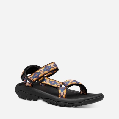 Teva Hurricane XLT2 Men's Black / Multicolor Sandals CA37935 Canada Clearance